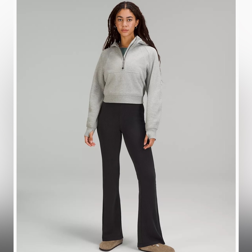 NWT Lululemon Brushed Softstreme Rib Flare 32.5” Size 6 $148